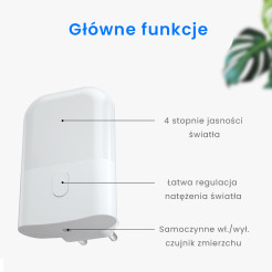 Lampka Wtykowa Kama 2700K EKW1441