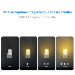 Lampka Wtykowa Kama 2700K EKW1441