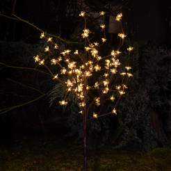 Lampa Solarna Tree 120cm RGB+3000K IP44 EKO1448