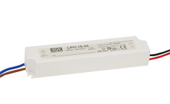 MEAN WELL LPH-18-12 Zasilacz impulsowy; LED; 18W; 12V; 1,5A; 180-264VAC; 254-370VDC; IP67 PS-LPH-18-12