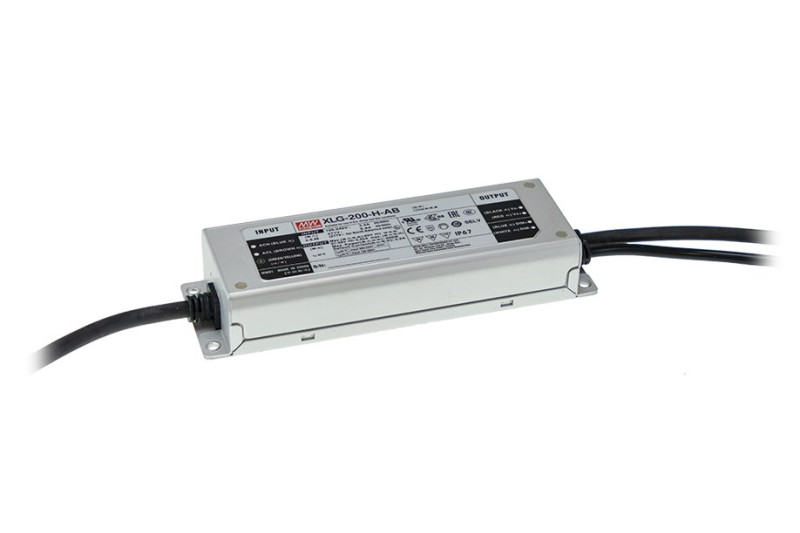 MEAN WELL XLG-200-12-A Zasilacz impulsowy; LED; 192W; 12V; 16A; 100-305VAC; 142-431VDC; IP67 PS-XLG-200-12A