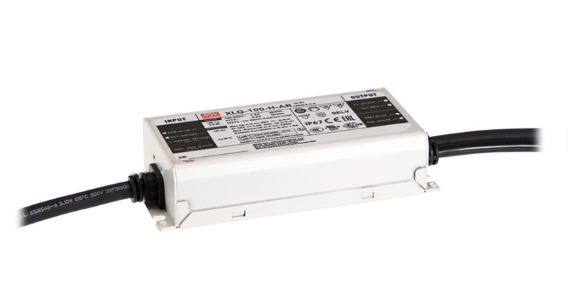 MEAN WELL XLG-100-12-A Zasilacz impulsowy; LED; 96W; 12V; 8A; 100-305VAC; 142-431VDC; IP67 PS-XLG-100-12A