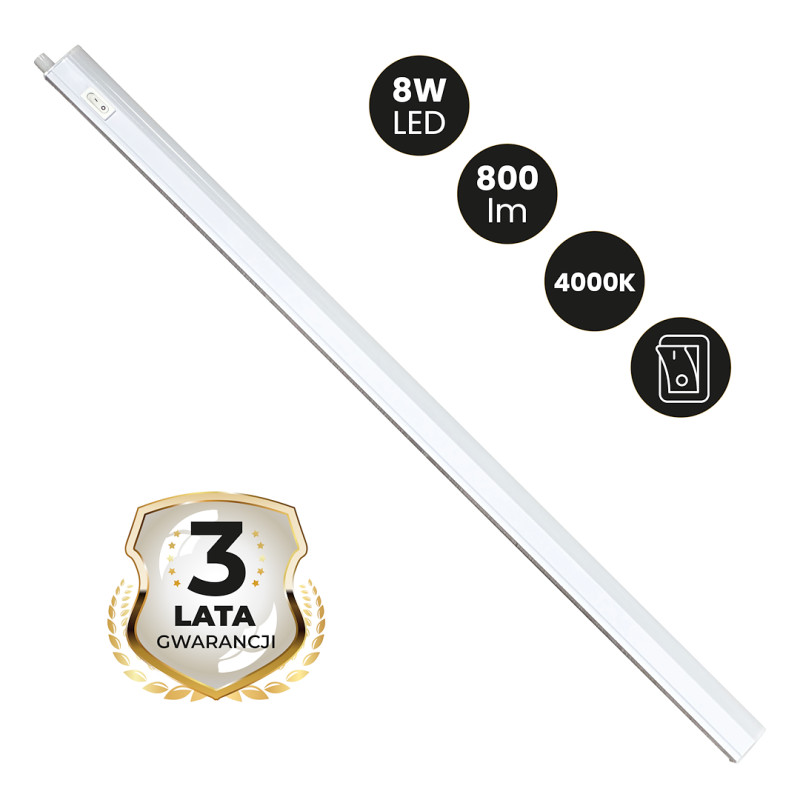 Listwa LED Vito T5 8W 4000K 60cm EK1497
