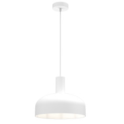Lampa wisząca Visby Biały 1xE27 MLP1552