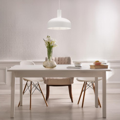 Lampa wisząca Visby Biały 1xE27 MLP1552
