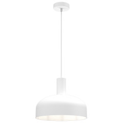 Lampa wisząca Visby Biały 1xE27 MLP1552