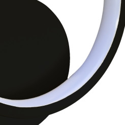 Kinkiet Hoop Czarny 7W LED ML1540
