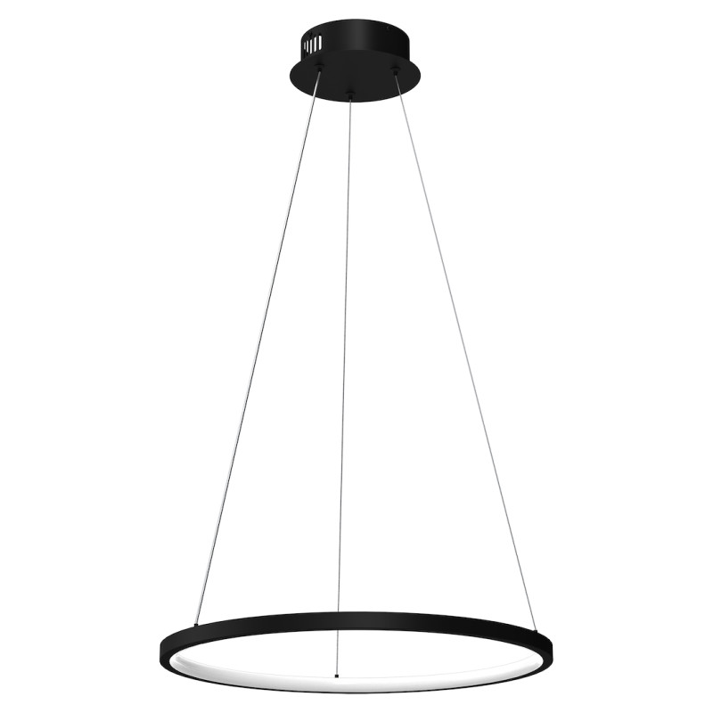 Lampa wisząca Hoop Czarny 27W LED ML1541