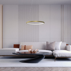 Lampa wisząca HOOP GOLD 27W LED ML1545