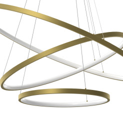 Lampa wisząca HOOP GOLD 93W LED ML1547