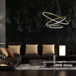 Lampa wisząca HOOP GOLD 93W LED ML1547