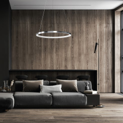 Lampa wisząca HOOP CHROME 27W LED ML1549