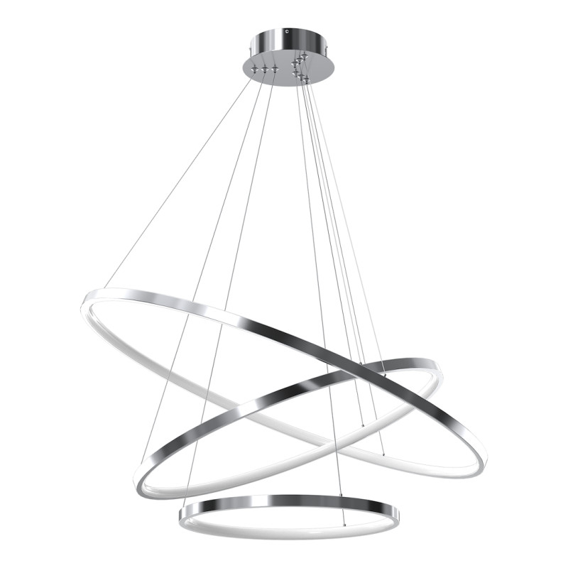 Lampa wisząca HOOP CHROME 93W LED ML1551