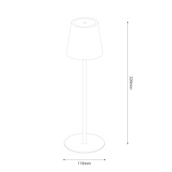 Lampka nocna Toscana Biały 2W ML1294