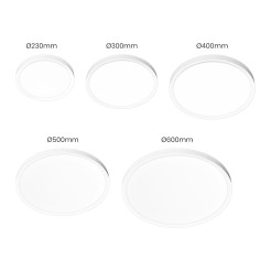 Plafon MAQ 18W 3CCT Biały ML1660