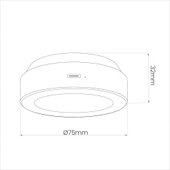 Lampka Podszafkowa Jojo RGB + 3000/6000K EKB1665