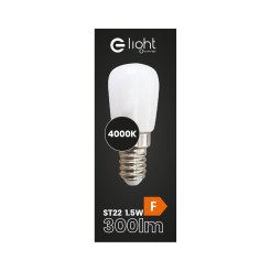 Żarówka LED 1,5W ST22 E14 4000K Do Lodówek EKZA1667
