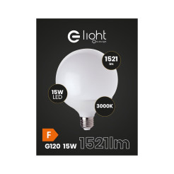 Żarówka LED 15W G120 E27 3000K EKZA1668