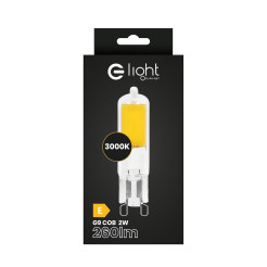 Żarówka COB LED 2W G9 3000K EKZA1670