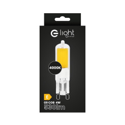 Żarówka COB LED 4W G9 4000K EKZA1674
