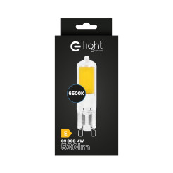 Żarówka COB LED 4W G9 6500K EKZA1675