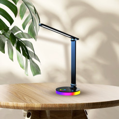 Lampka biurkowa Bruno Czarny 5W LED RGB ML1628