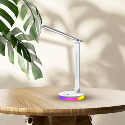 Lampka biurkowa Bruno Biały 5W LED RGB ML1629