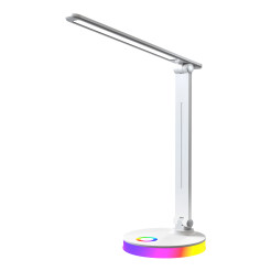 Lampka biurkowa Bruno Biały 5W LED RGB ML1629
