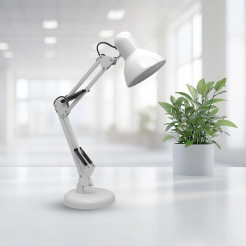 Lampka biurkowa Nexa Biały 1xE27 ML1637