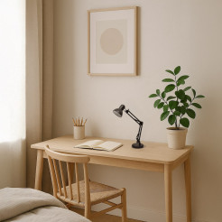 Lampka biurkowa Nexa Czarny 1xE27 ML1638