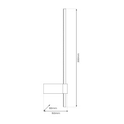 Kinkiet SWING 4W LED 3000-6000K ML1009