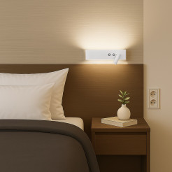 Kinkiet Resort prawy 10W + 3W LED 4000K Biały ML1569