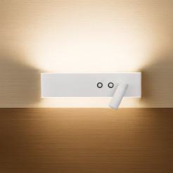 Kinkiet Resort prawy 10W + 3W LED 4000K Biały ML1569