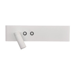 Kinkiet Resort lewy 10W + 3W LED 4000K Biały ML1571