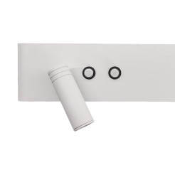 Kinkiet Resort lewy 10W + 3W LED 4000K Biały ML1571
