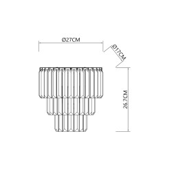 Kinkiet MILANO 2xE14 ML1495