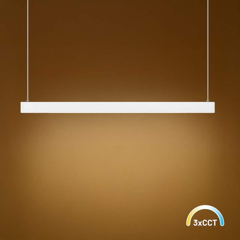 Lampa wisząca Linea Biały 36W LED 3000K-4000K-5700K ML1783
