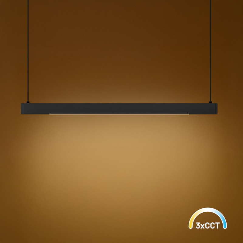 Lampa wisząca Linea Czarny 36W LED 3000K-4000K-5700K ML1784