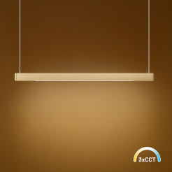 Lampa wisząca LINEA Gold 36W LED 3000K-4000K-5700K ML1785