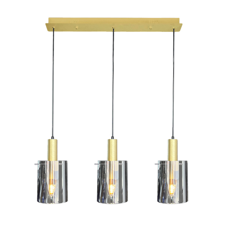 Lampa wisząca Arcadia Gold 3xE27 ML1817
