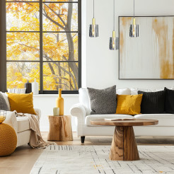 Lampa wisząca Arcadia Gold 3xE27 ML1817