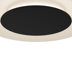 Lampa sufitowa Piattino Czarny 30W LED 3000K-4000k-6000K ML1811