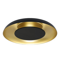 Lampa sufitowa Piattino Czarny Złoty 30W LED 3000K-4000k-6000K ML1812