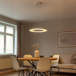 Lampa wisząca Piattino Biały 30W LED 3000K-4000k-6000K ML1813