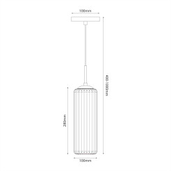 Lampa wiszaca Vesta 1xE27 ML1803
