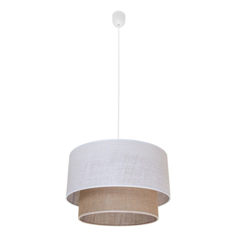 Lampa wisząca BUENO jasny + natura 1xE27 MLP1826