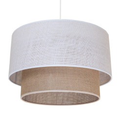 Lampa wisząca BUENO jasny + natura 1xE27 MLP1826