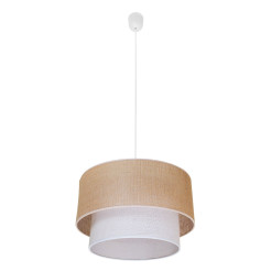 Lampa wisząca BUENO natura + jasny 1xE27 MLP1827