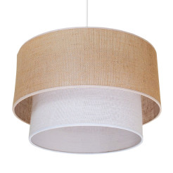 Lampa wisząca BUENO natura + jasny 1xE27 MLP1827