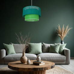 Lampa wisząca BUENO zielony 1xE27 MLP1828